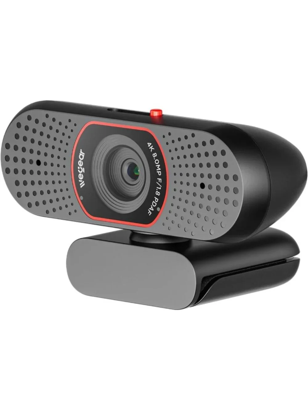 4K USB Webcam for PC - 30FPS/60FPS, Autofocus, Dual Mics, Privacy Cover